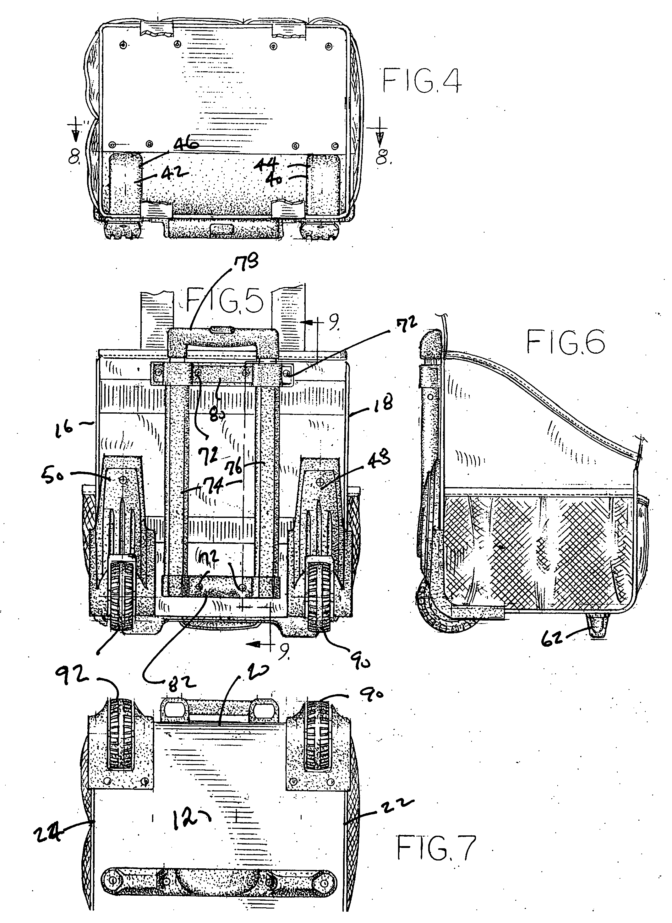 Wheeled tool bag