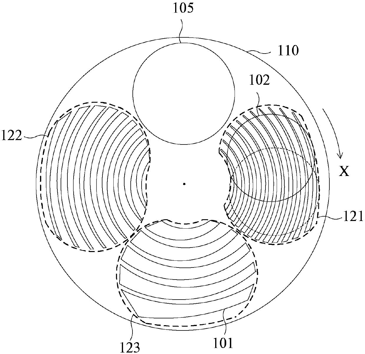 Light transmittance adjusting device and lighting system