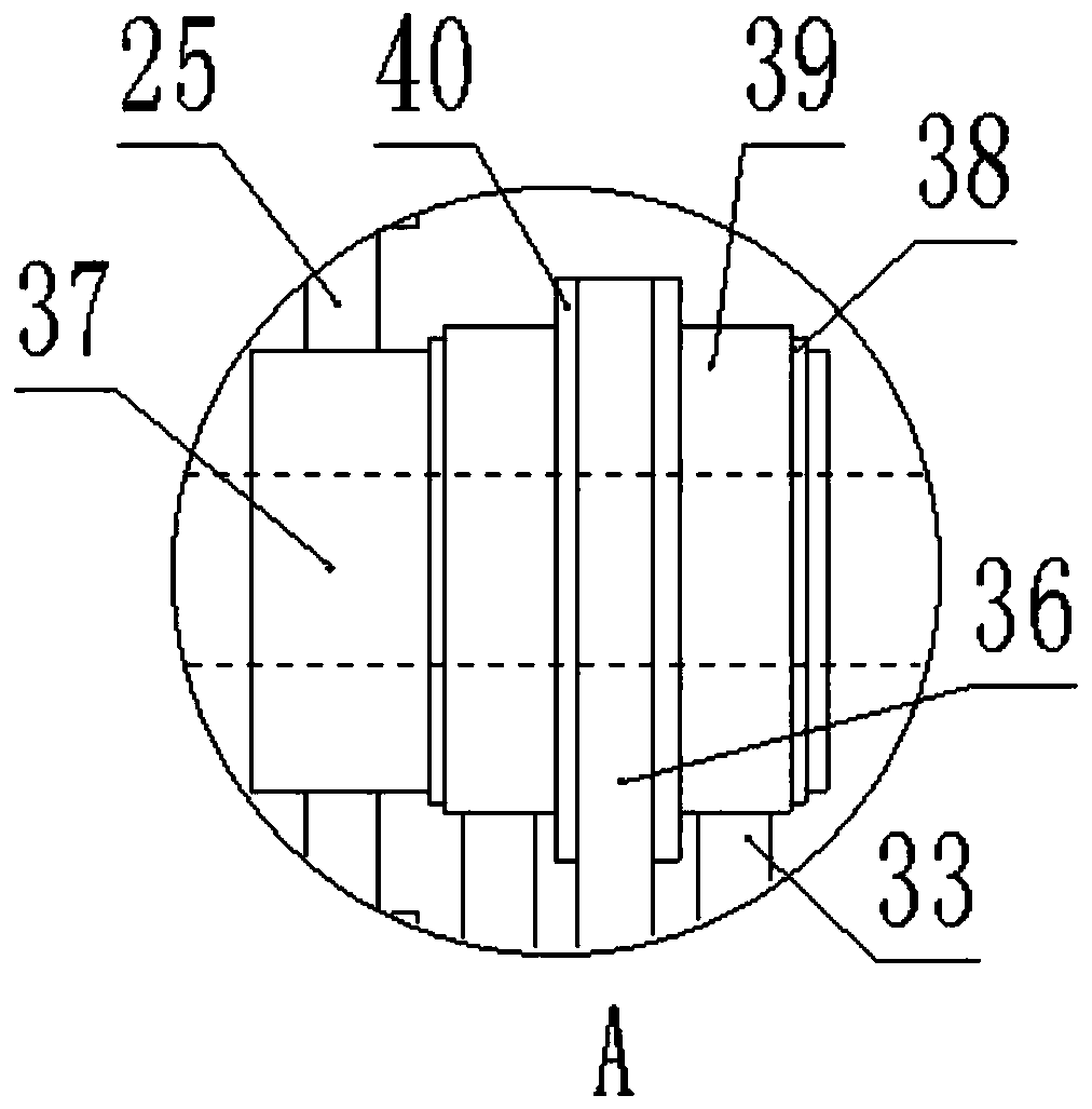 Steel thin-wall sounding pipe automatic welding device for bored concrete pile