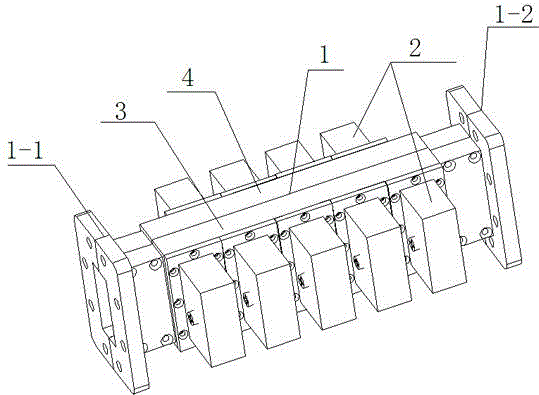 Tunable high power waveguide band-stop filter