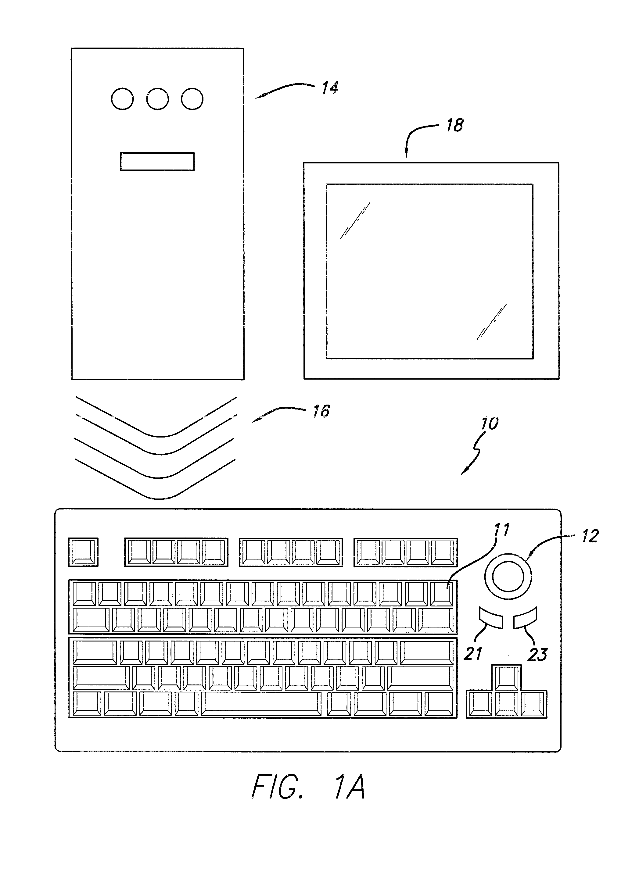 Backscatter passive wireless controller with IMD frequency coding