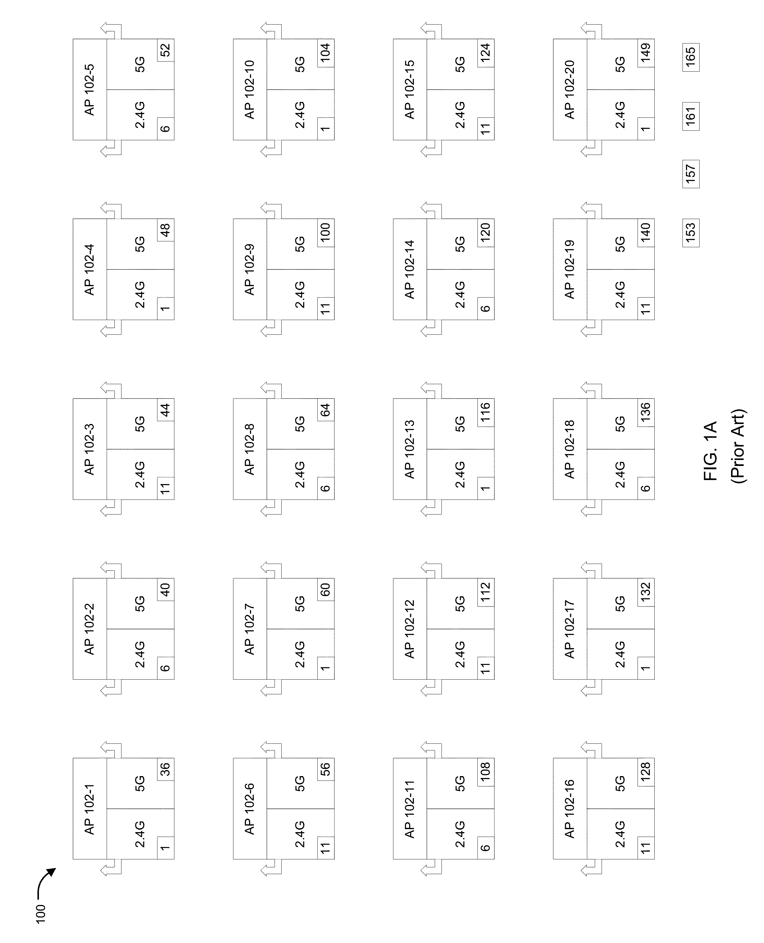 Wireless radio access point configuration