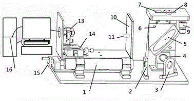 Device and method for measuring refractive index of low refractive index glass beads