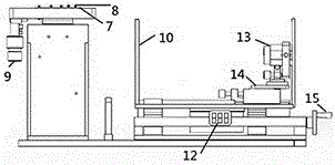 Device and method for measuring refractive index of low refractive index glass beads