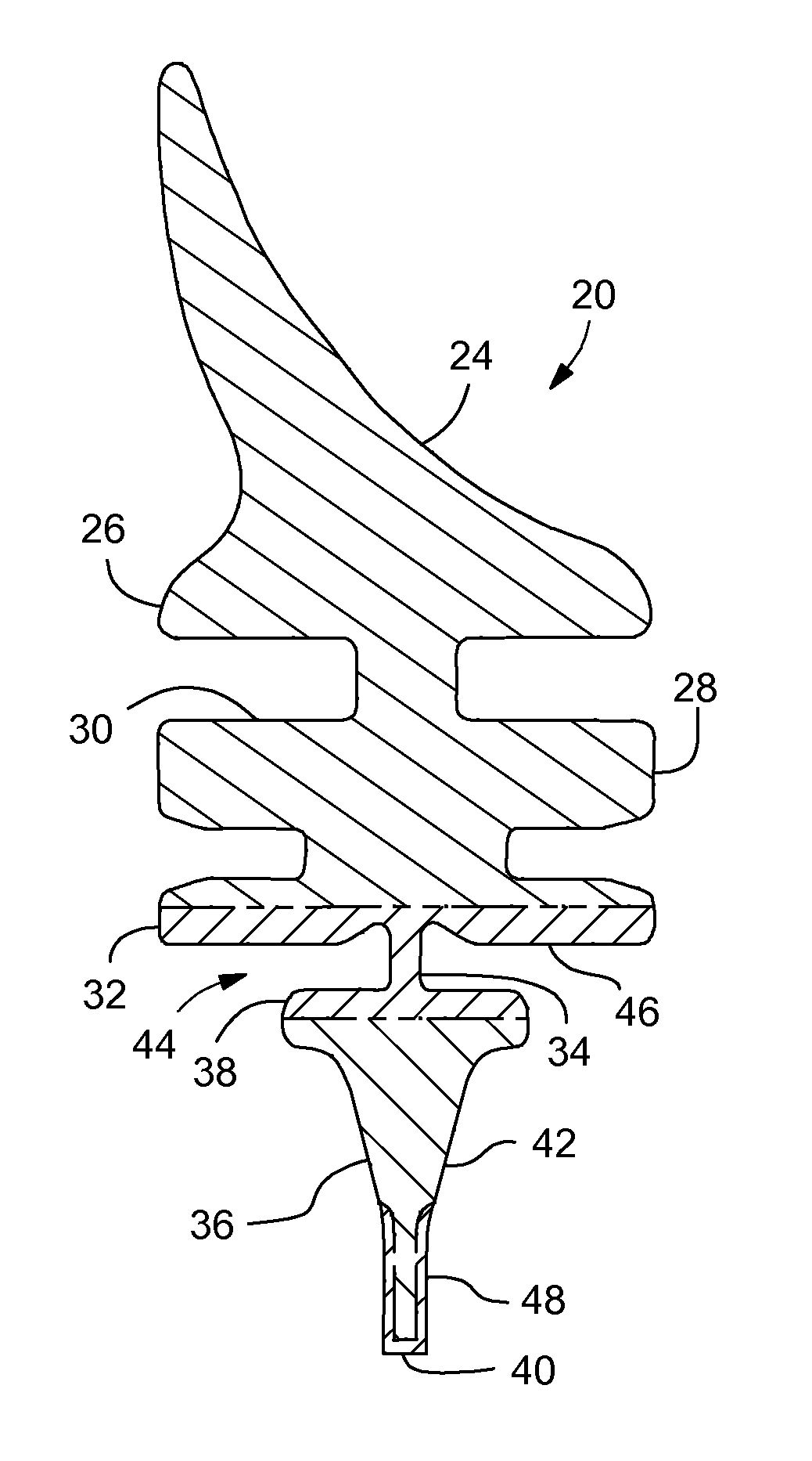 Wiper blade for vehicle window wiper