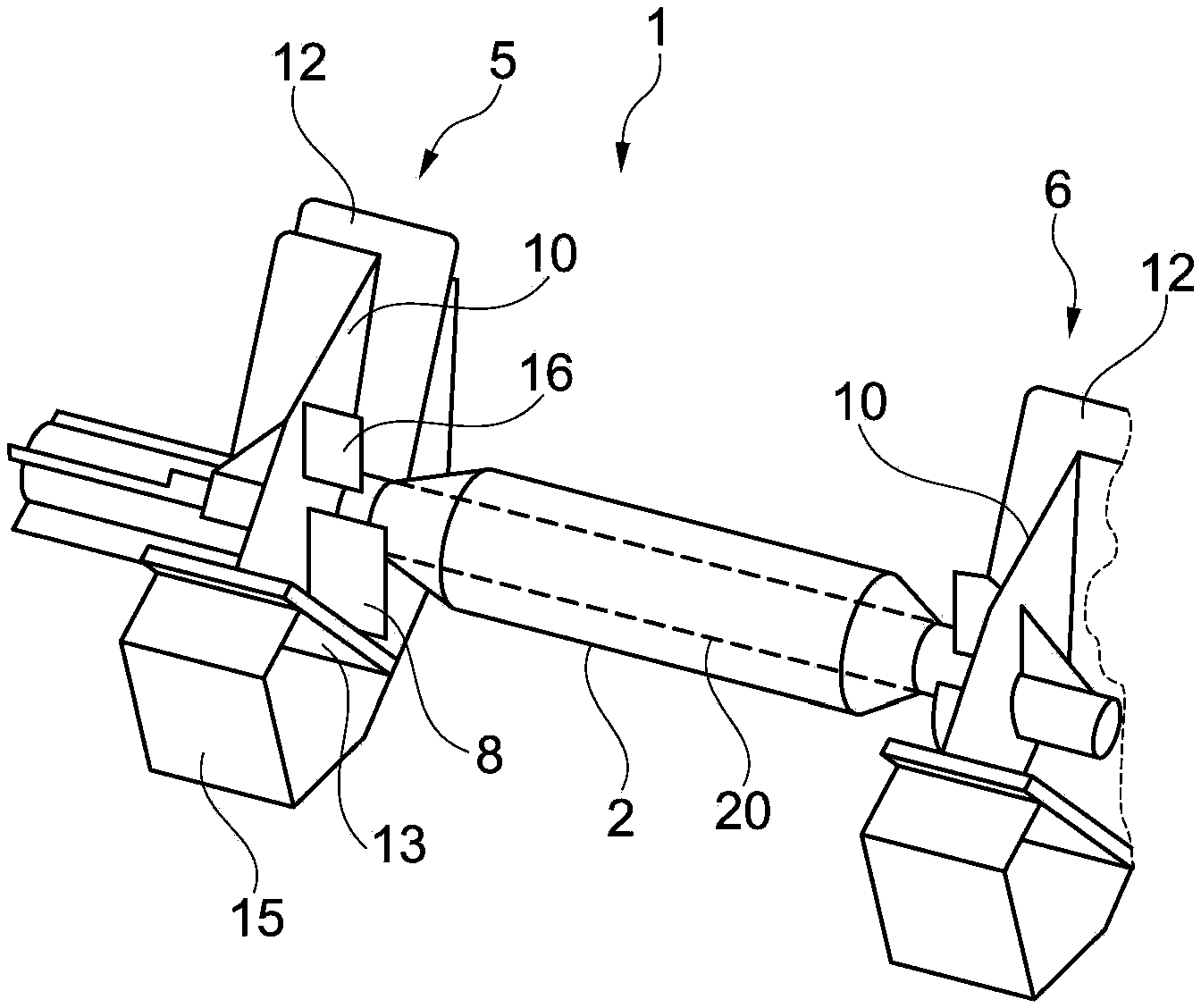 Device for turning over cop and cop bobbin