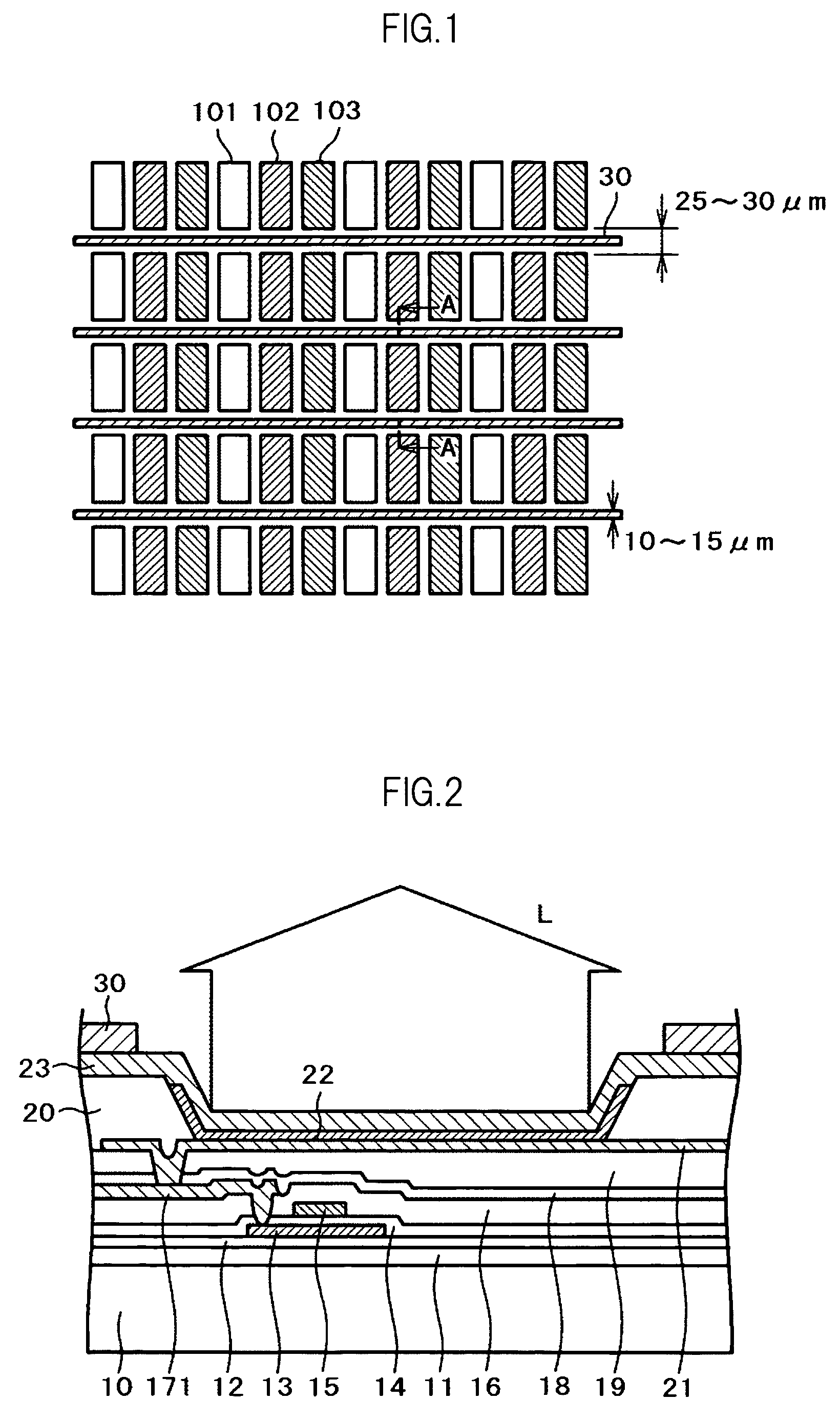 Organic electro-luminescence display device