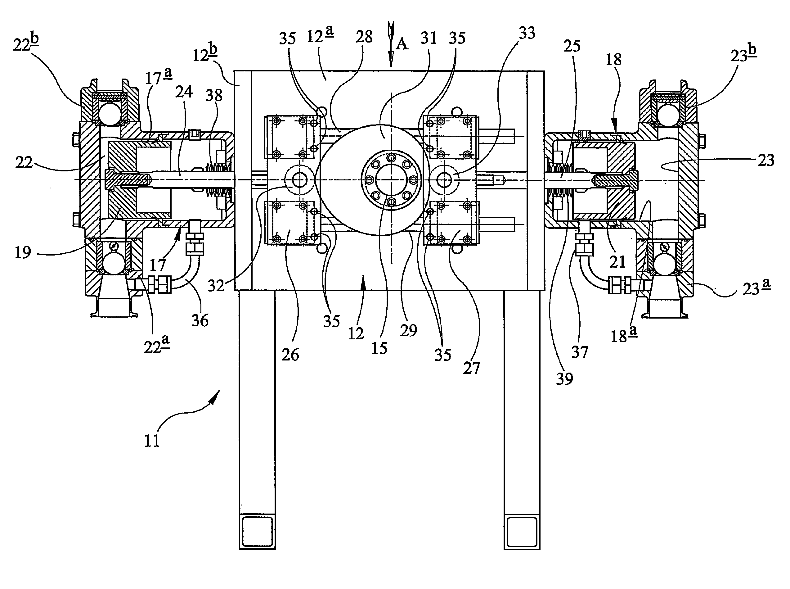 Piston pump with cam follower arrangement