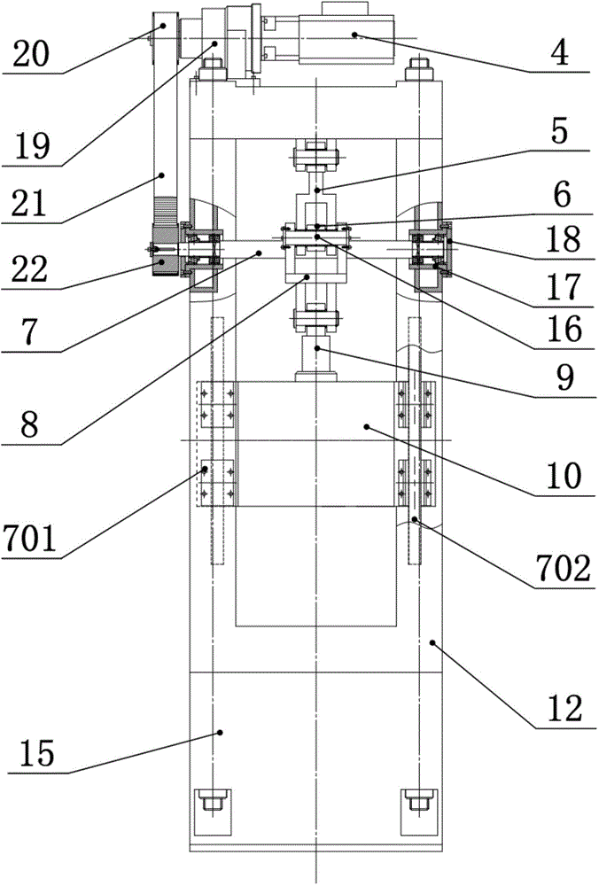 A mechanical-hydraulic compound energy-saving servo hydraulic machine with a toggle mechanism