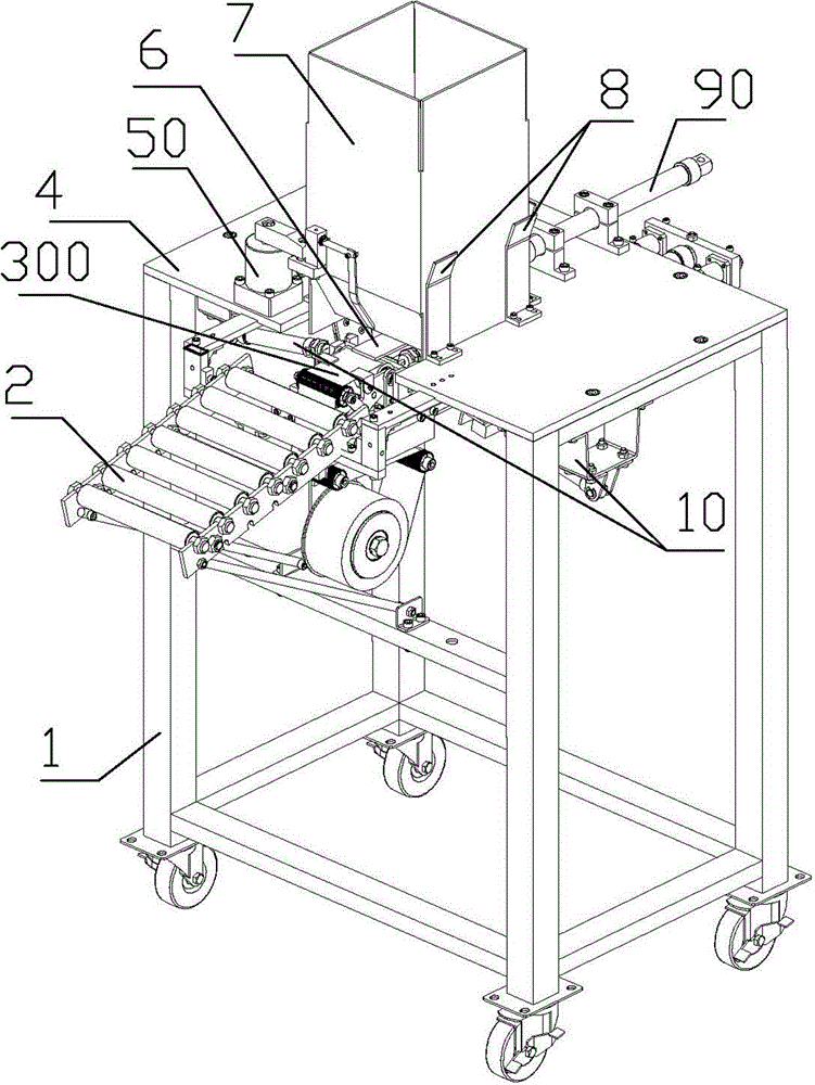 Pneumatic box sealing machine