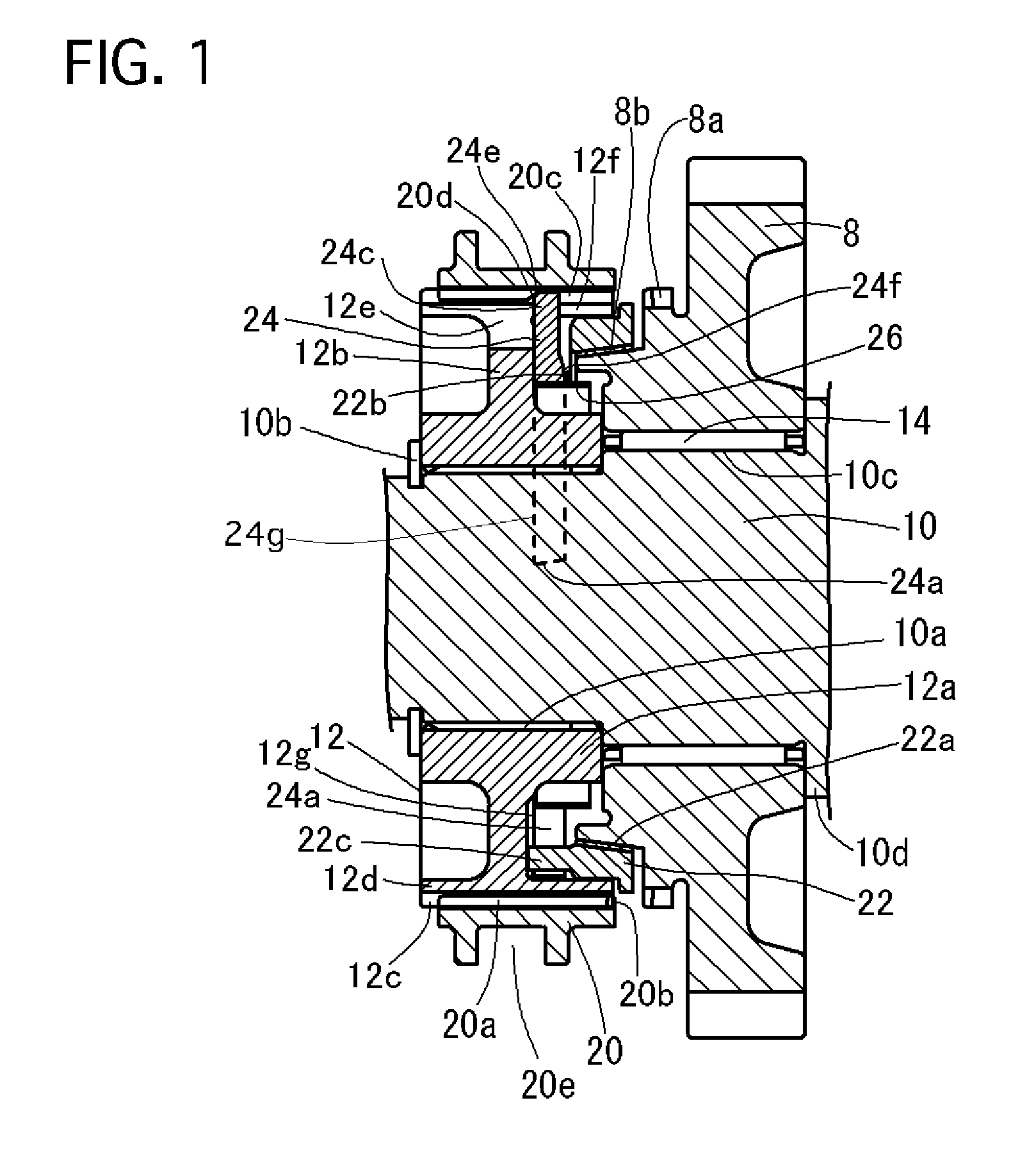 Shift device with synchronizer