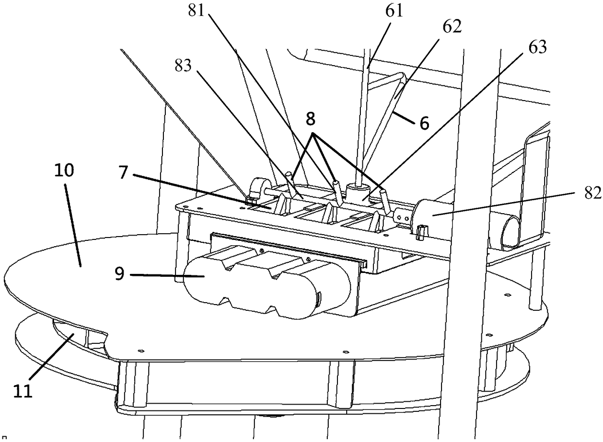 Unmanned aerial vehicle for automatically scattering materials, mobile control end and scattering method