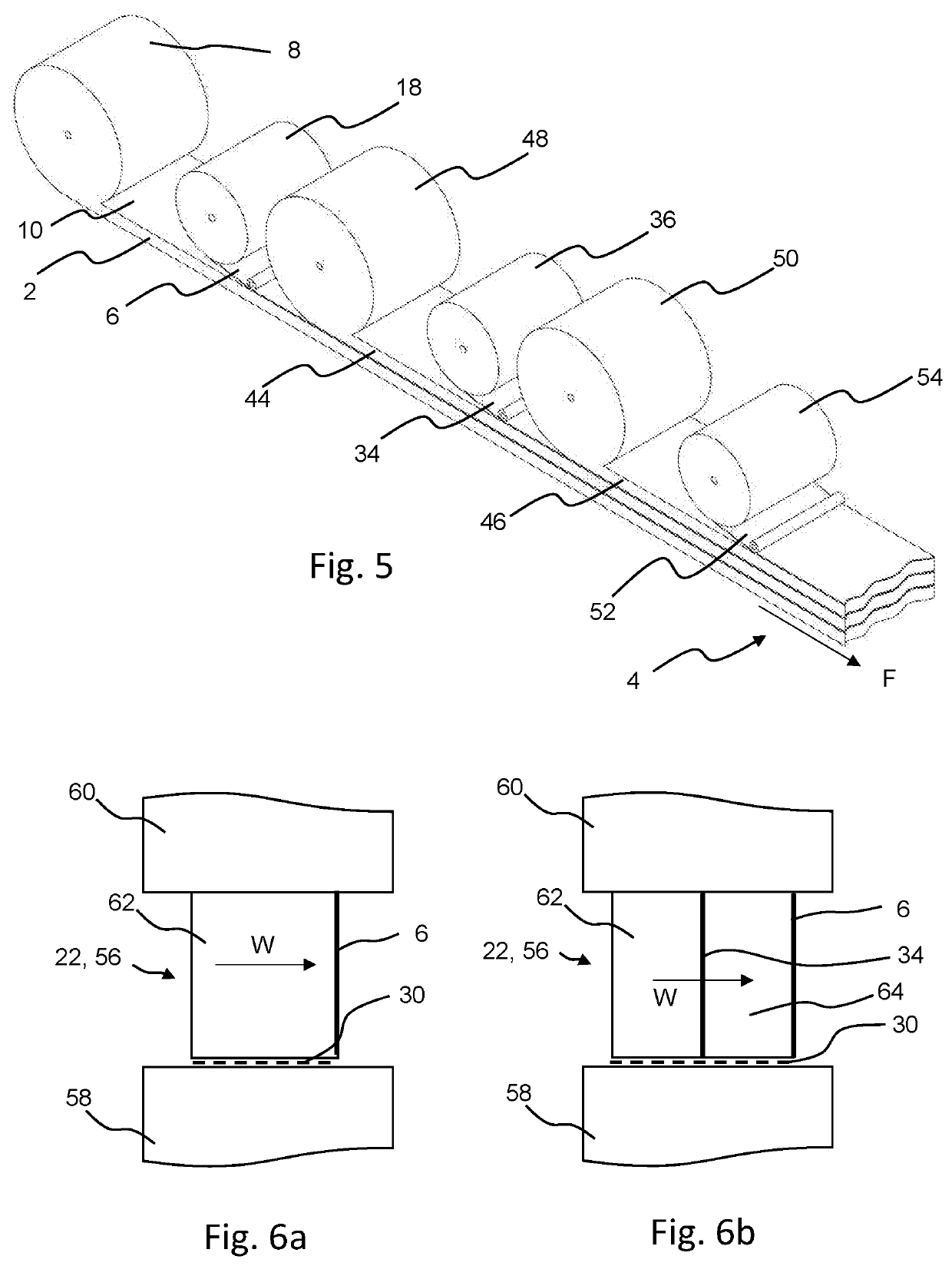 Method for producing sealing tape rolls