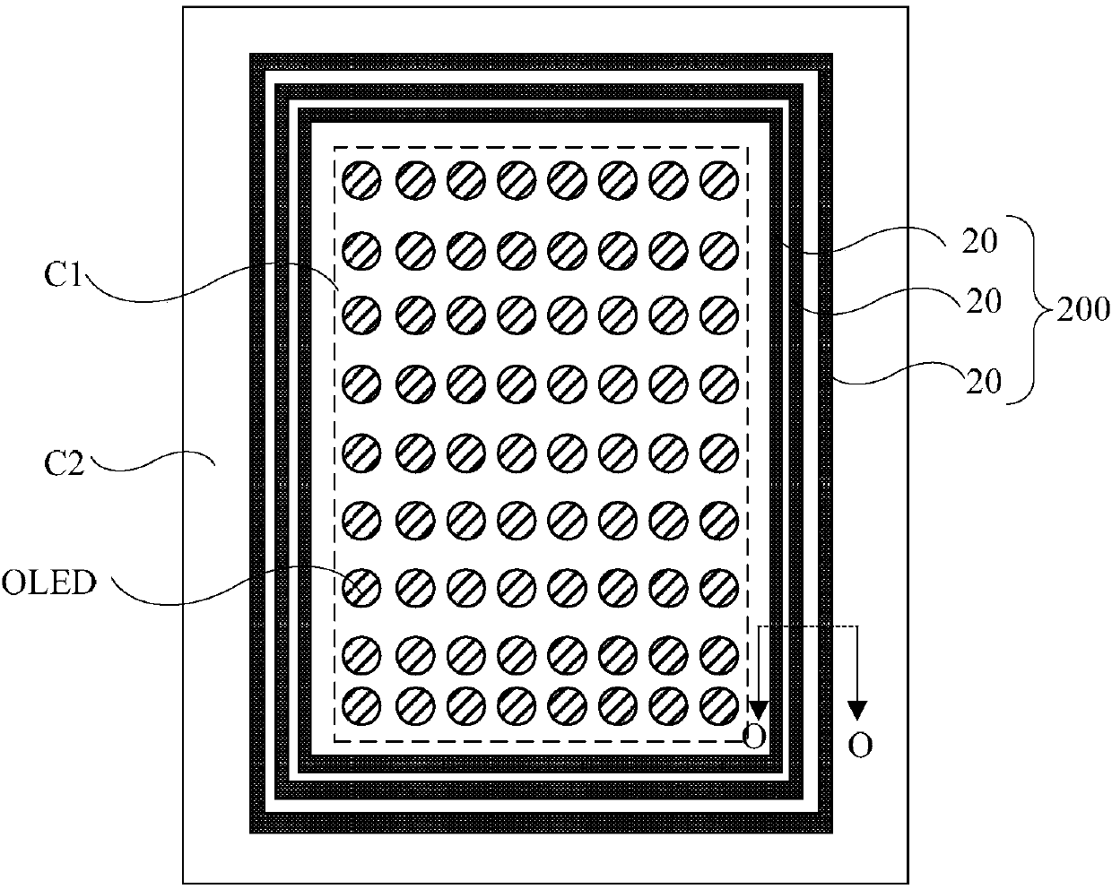 OLED display panel and fabrication method thereof and display device