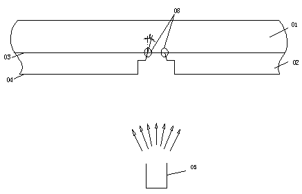 Mask plate for vapor plating