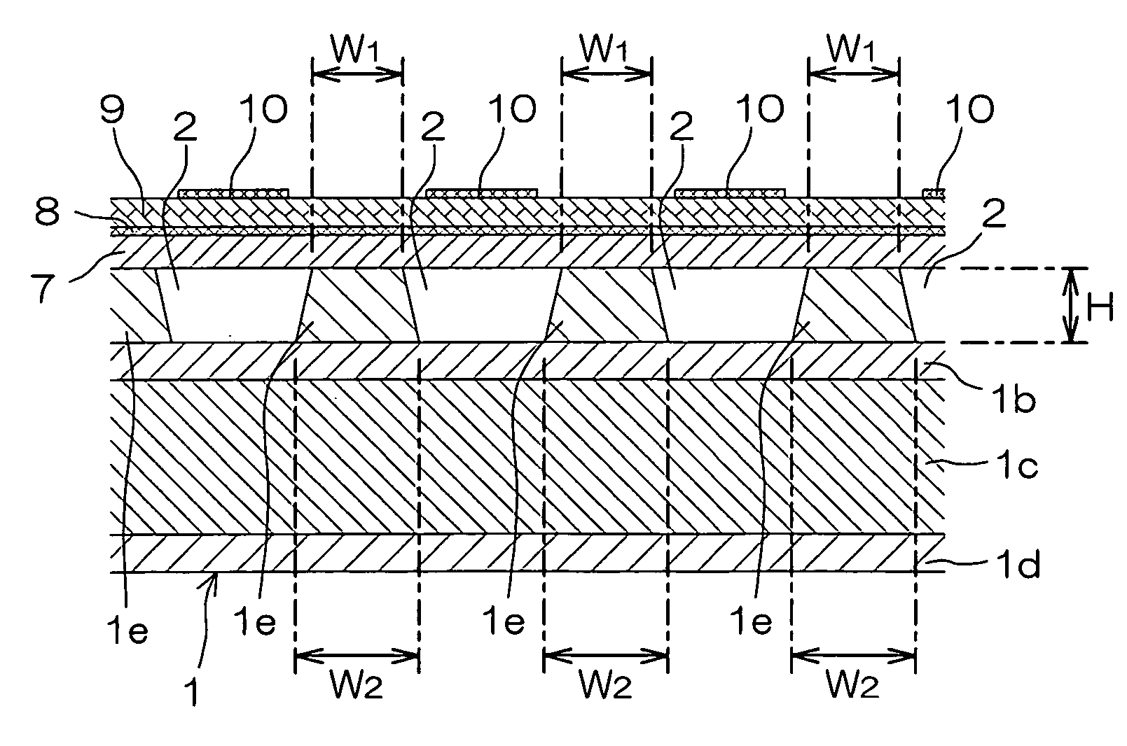 Piezoelectric ink jet head