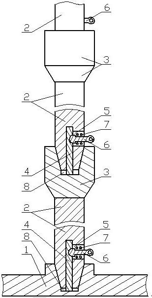 High-voltage power transmission device