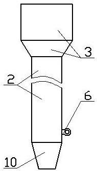 High-voltage power transmission device