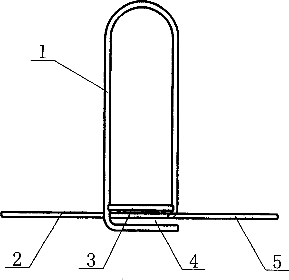 Method for plugging tube orifice of well for person in ground pipes