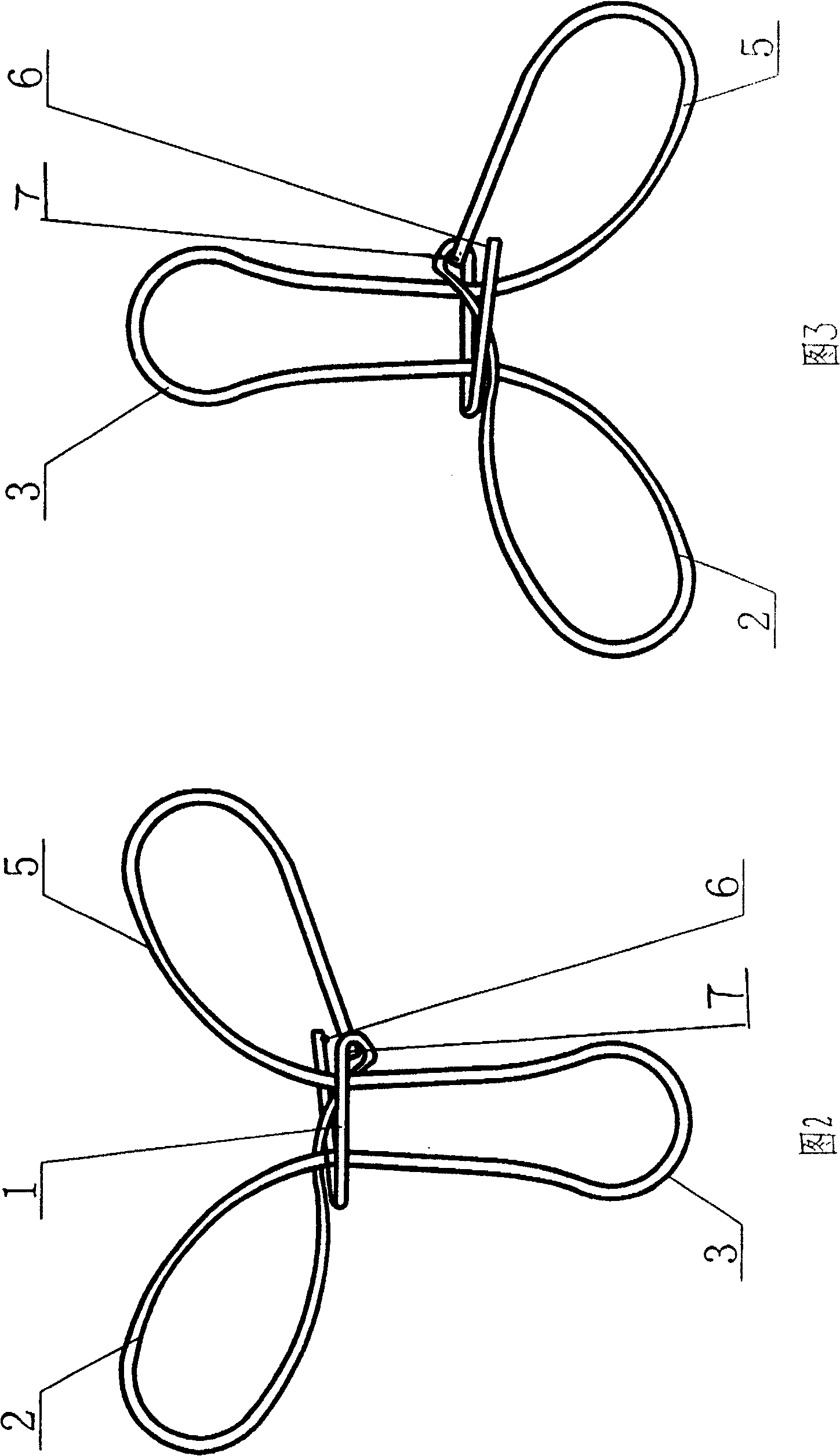 Method for plugging tube orifice of well for person in ground pipes