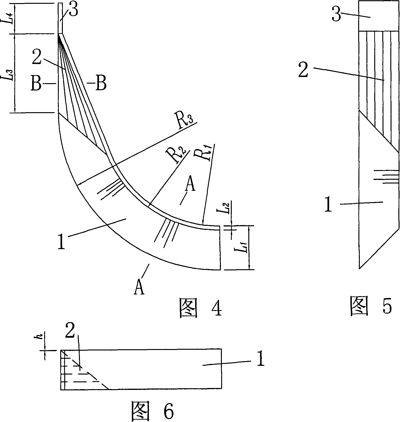 Flow guiding engineering for river gate dam and spillway