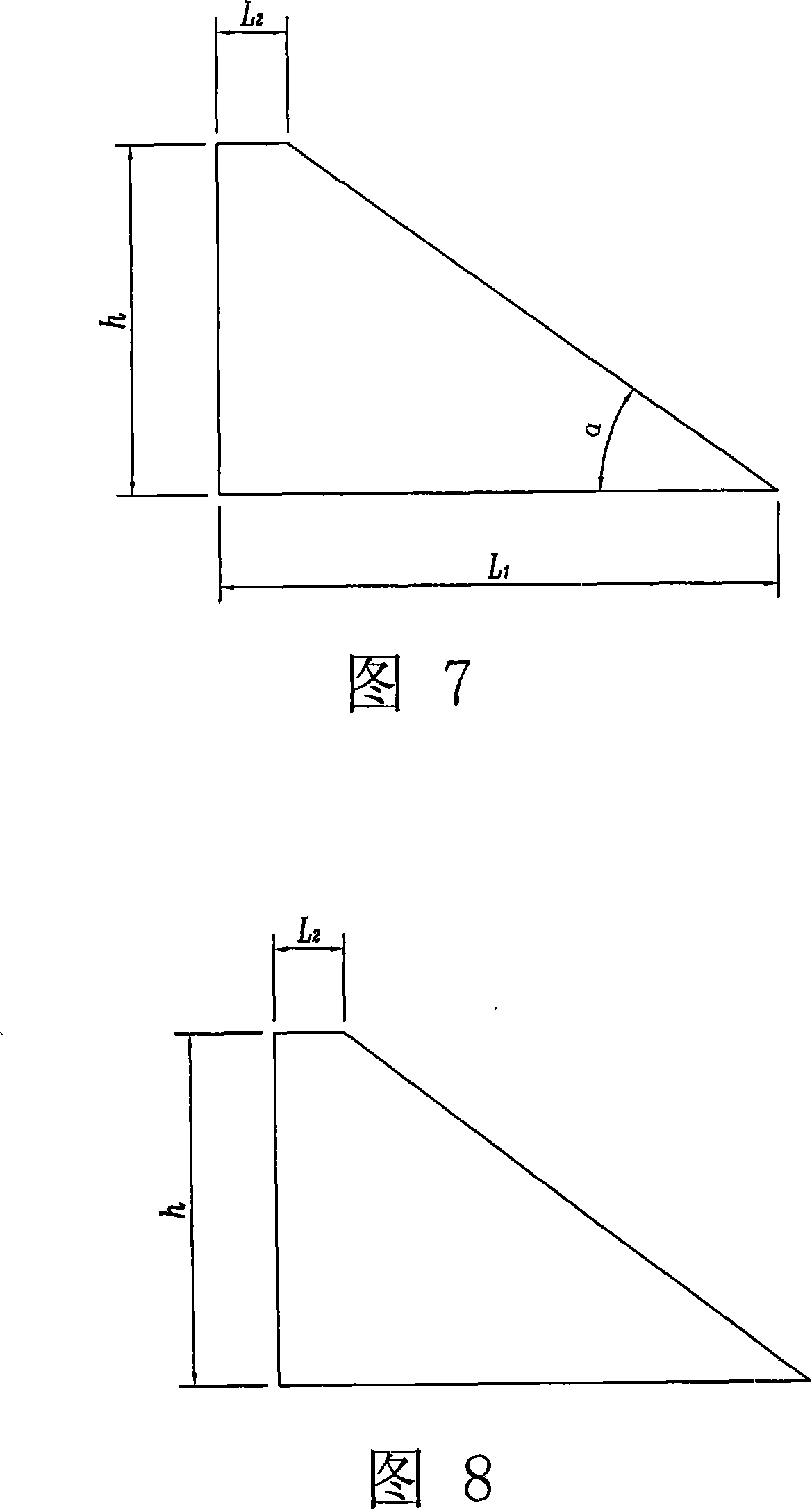 Flow guiding engineering for river gate dam and spillway