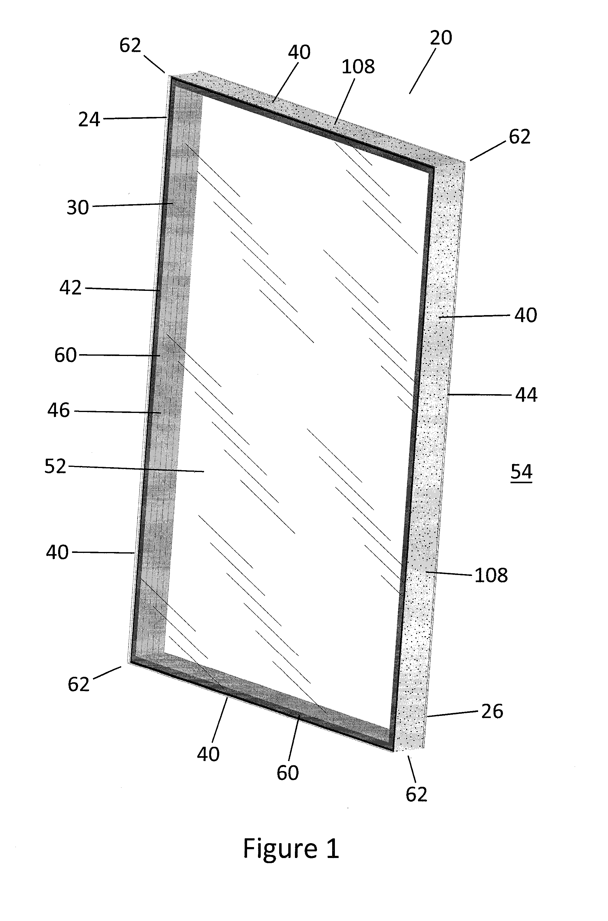 Pressure compensated glass unit