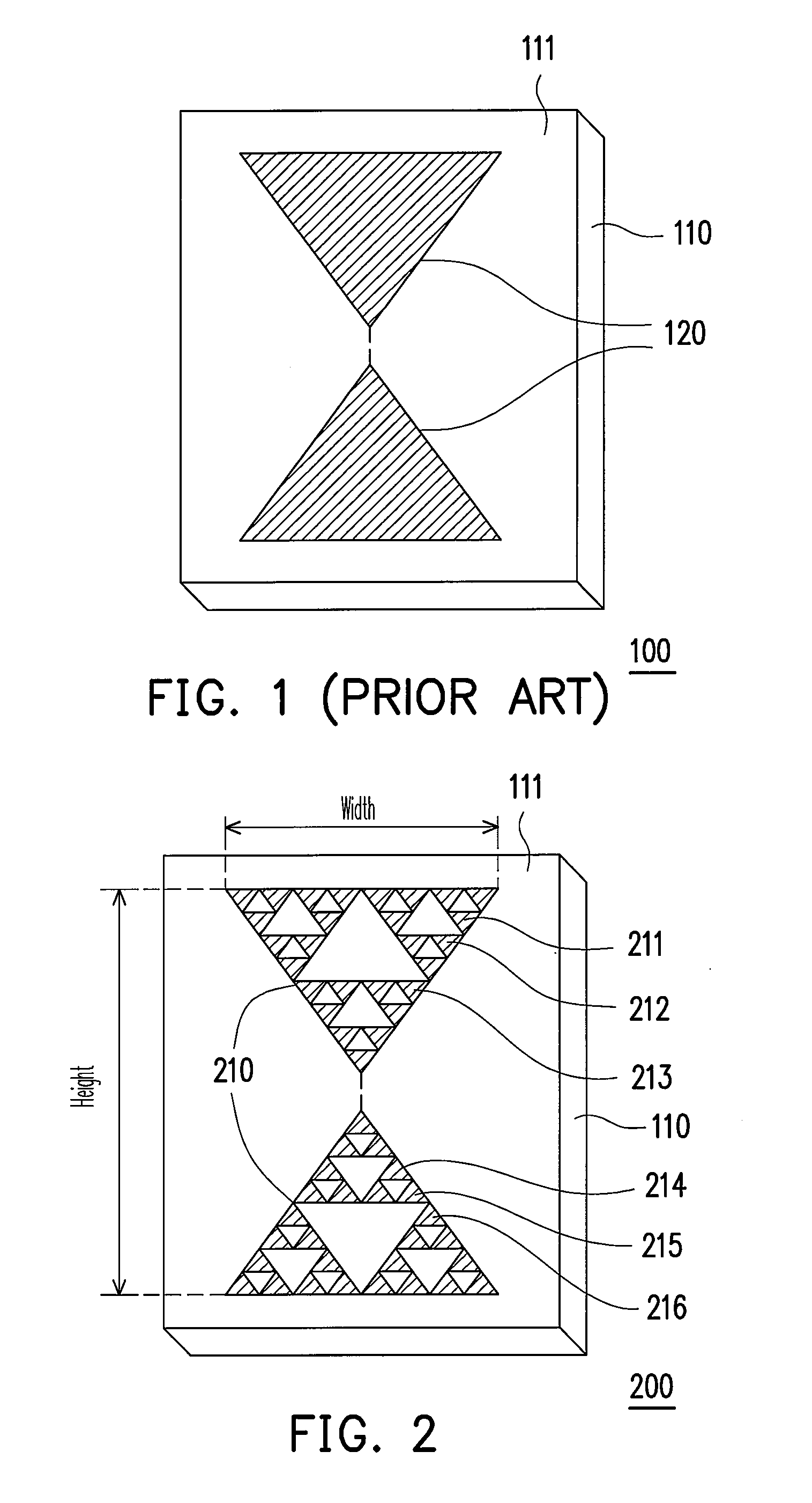 Planar antenna for radio frequency identification tag