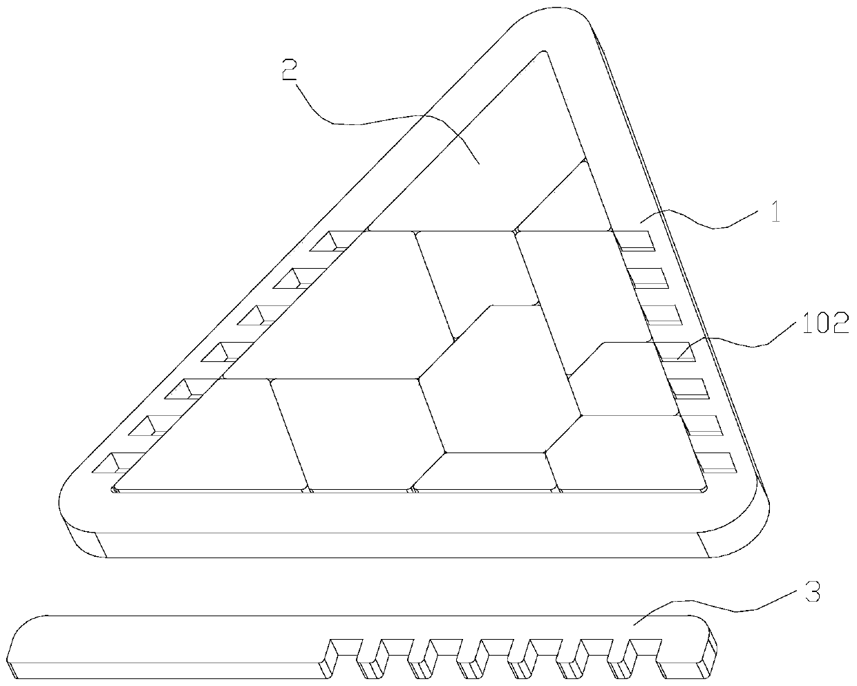 Assembled building block toy and playing method thereof