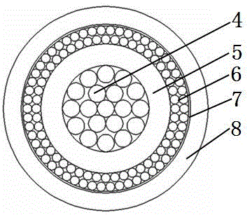 Photoelectric hybrid cable including coaxial electric unit and manufacturing method thereof