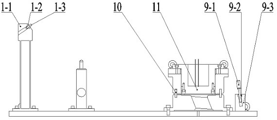 High-strength aluminum alloy scalloped petal side hole electromagnetic flanging device and method