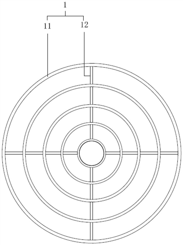 Assembly type lotus colored glaze dome modeling design structure and installation method