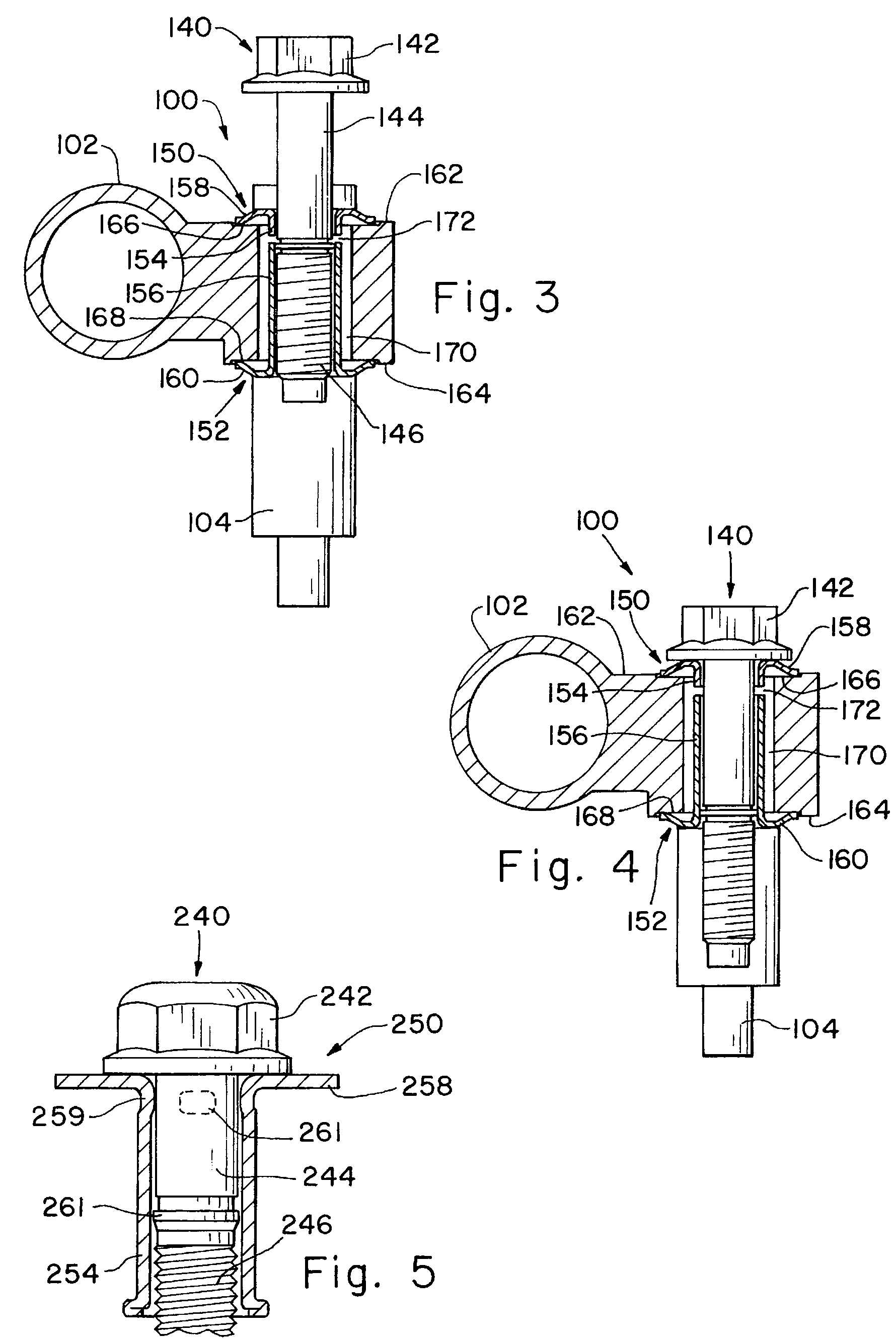 Work piece isolating assembly