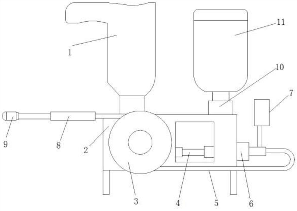 Double-liquid high-pressure filling machine