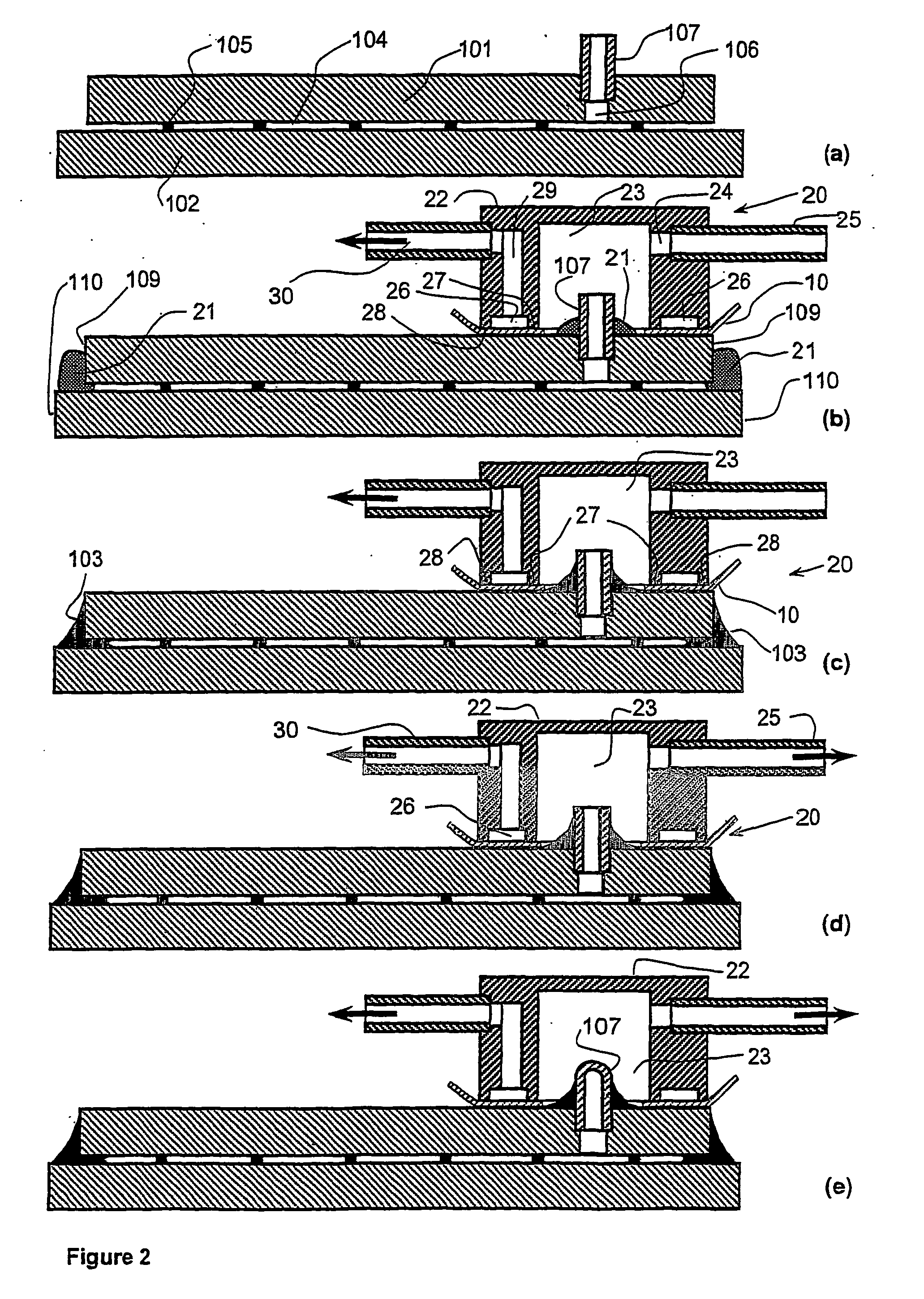 Sealing arrangement for use in evacuating a glass chamber