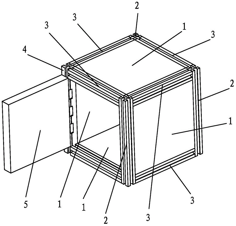 Splicing component convenient to splice