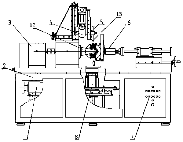 Super-large bearing vibration noise quality detector