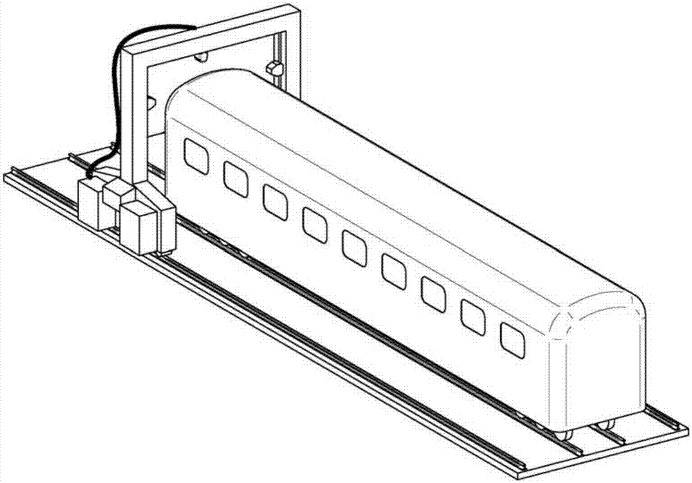 Cleaning system and method suitable for high-speed railway and bullet trains