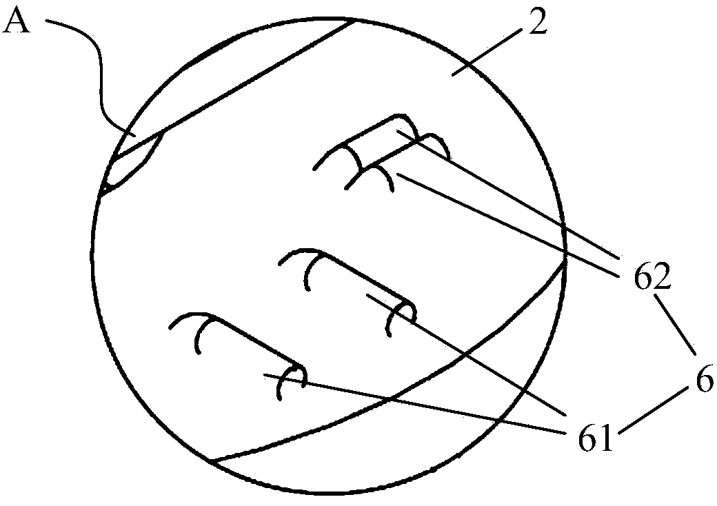 Integrated 3D (three-dimensional) printer extruding nozzle