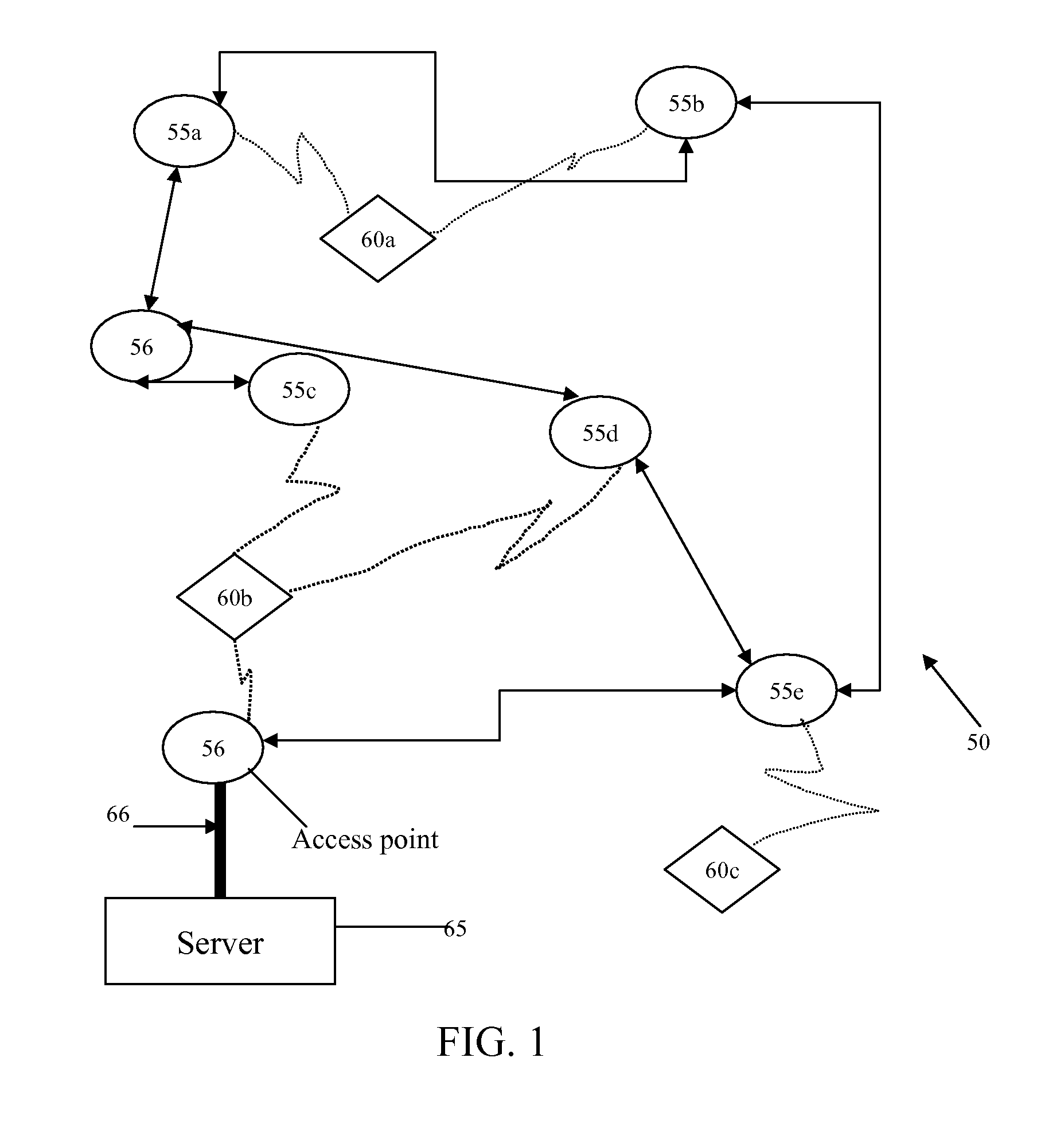 Wireless tracking system and method with multipath error mitigation