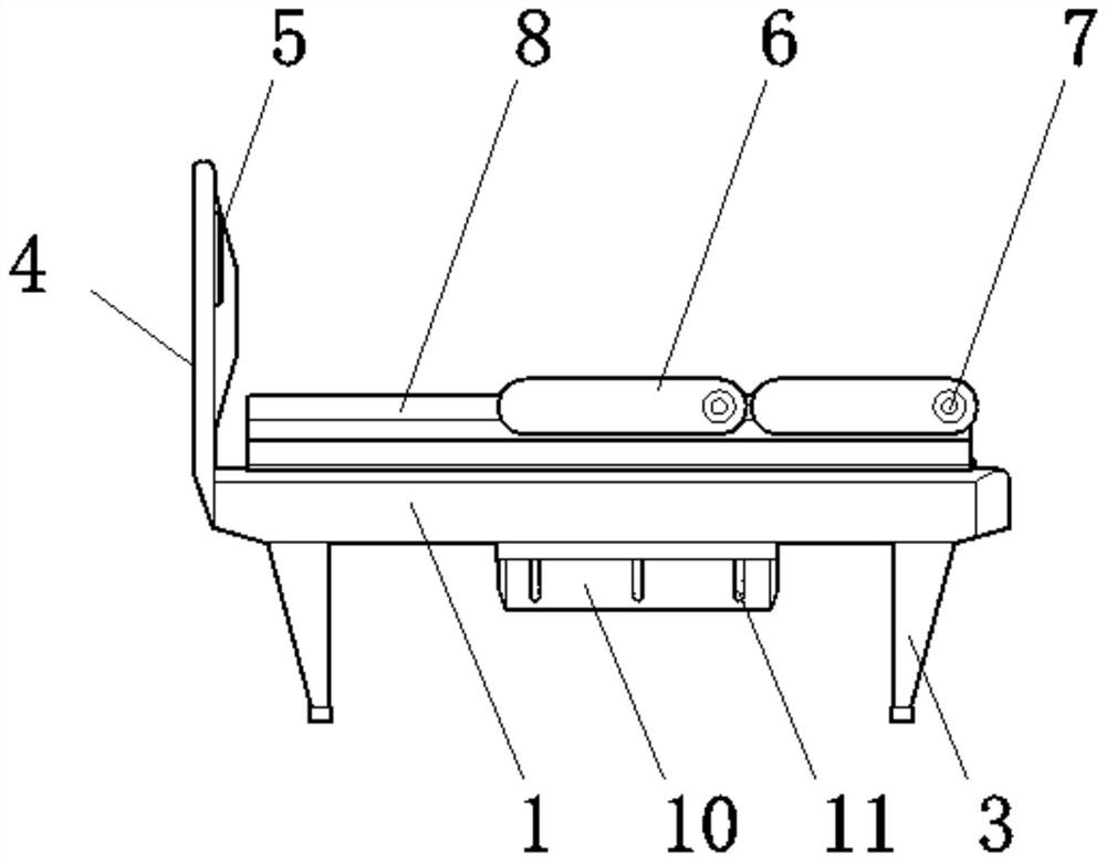 Nursing bed for preventing pressure sores