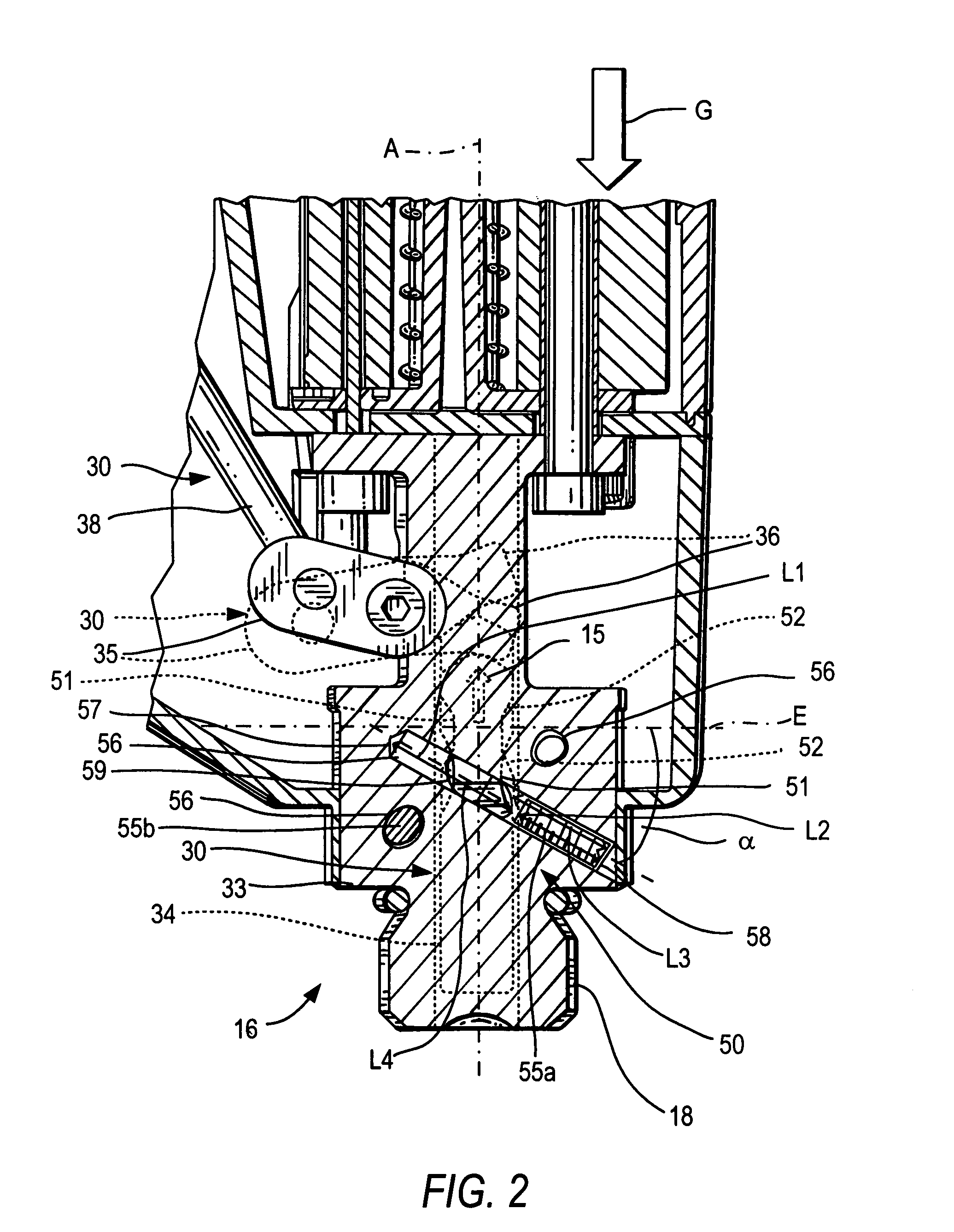 Hand-held setting tool with connection means for a positioning device