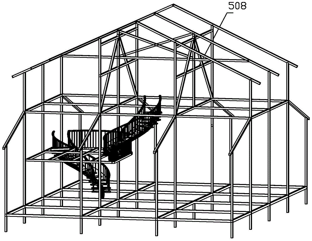 Removable villa structure