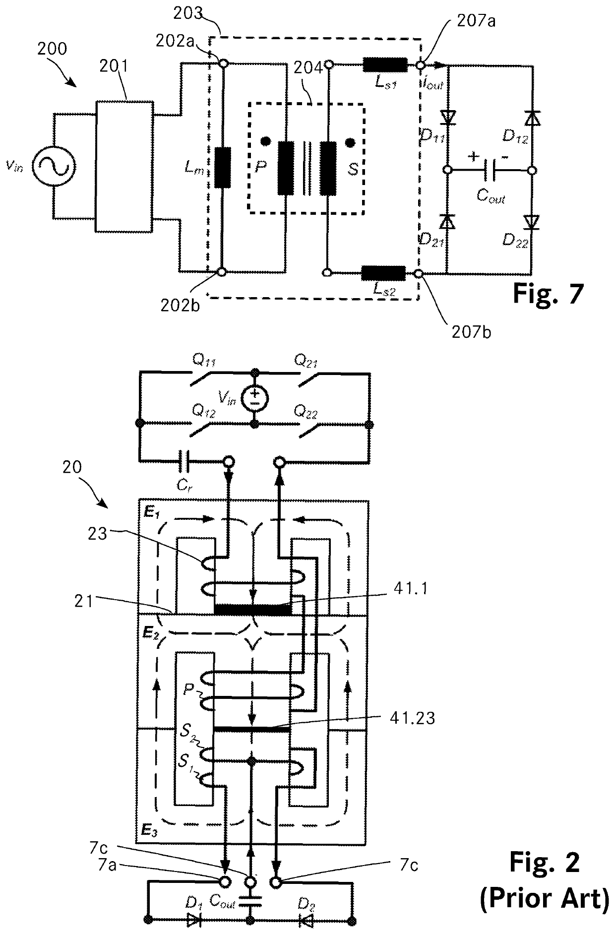 Integrated magnetic component