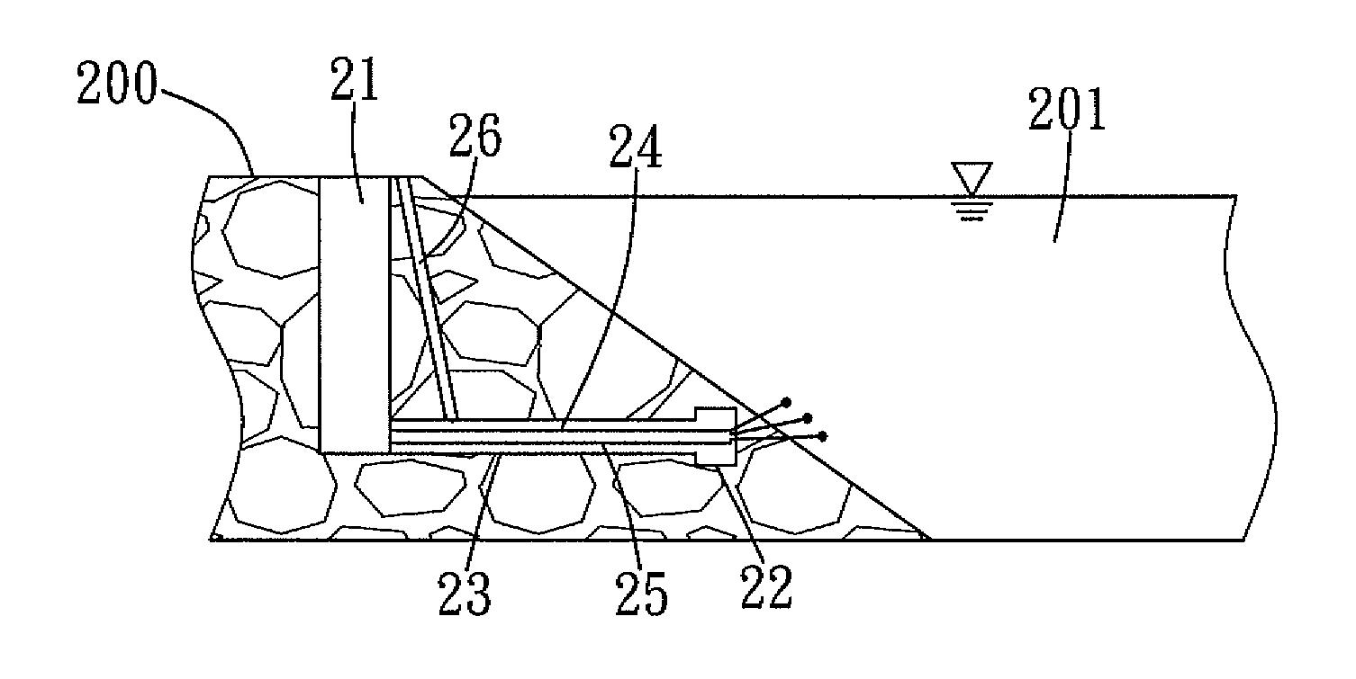 Ocean water drawing system