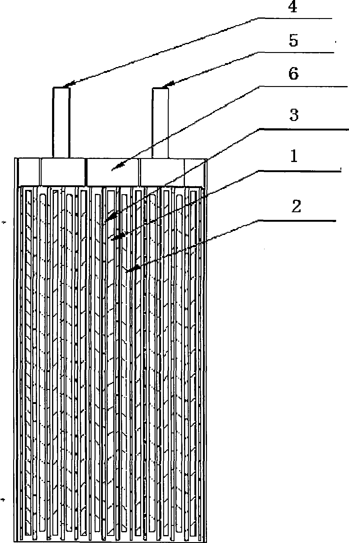 Multi-multiplying power charging-discharging lithium ion battery and method for producing the same