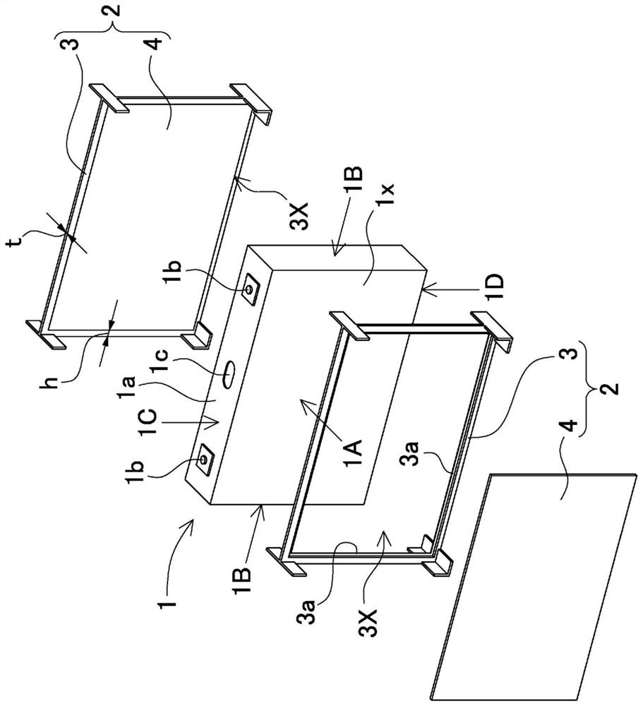 Power supply device, and electric vehicle and power storage device provided with said power supply device