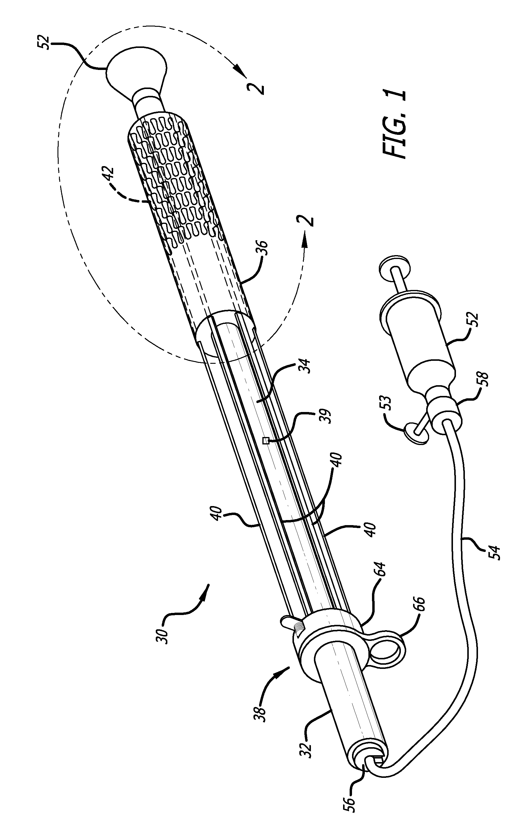 Medical device delivery system having integrated introducer