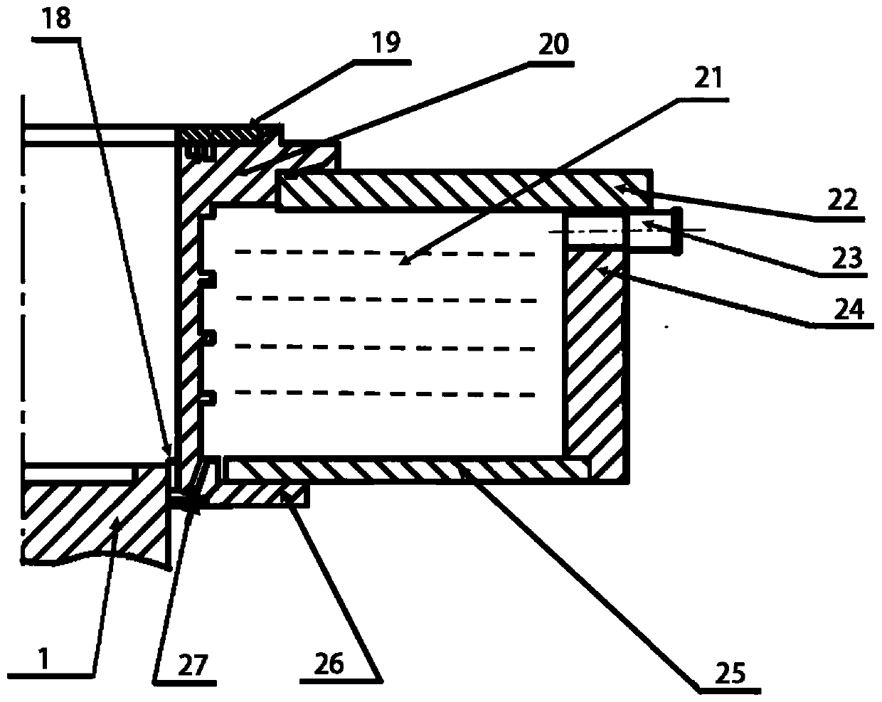 Device and method for applying group frequency ultrasounds to conduct magnesium alloy semi-continuous casting