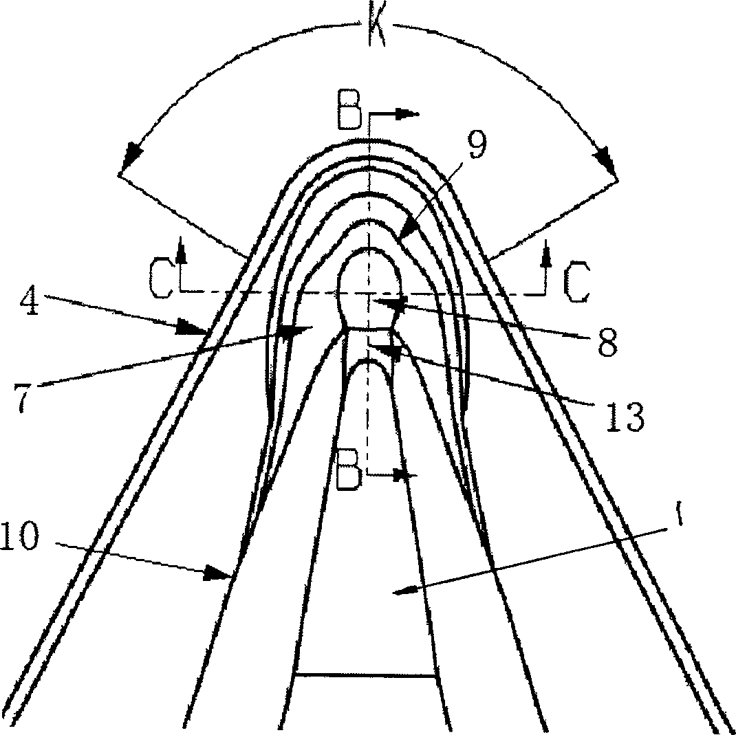 Reversible holes turning insert